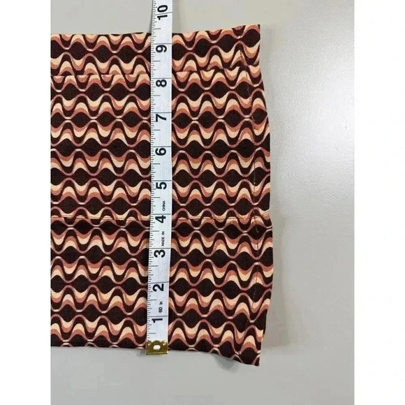 RVCA NWT Women’s Drip High Waisted Pants Size 29 Retro 70s Side Zip Flared Leg - Picture 14 of 16